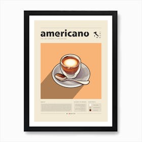 Americano Art Print