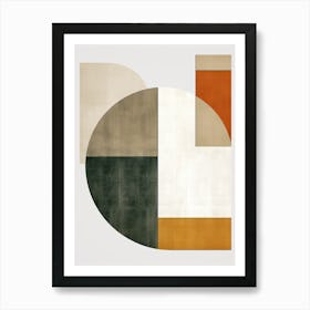 Beige Bauhaus Bruck An Der Leitha Luster Art Print