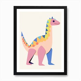 Nursery Dinosaur Art Kentrosaurus 1 Art Print