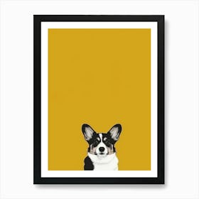 Corgi Art Print