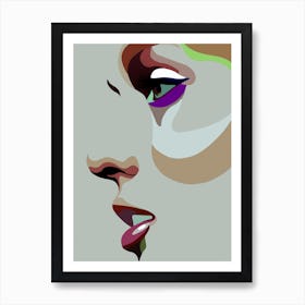 Portrait Of A Woman 1 Art Print