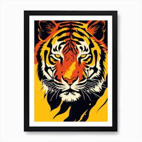 Tiger 36 Art Print