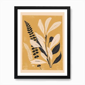 Botanical Abstract Art 17 Art Print