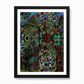 Abstract Psychedelic Painting Art Print