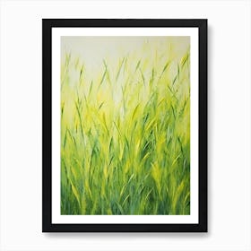 Grass Painting Art Print