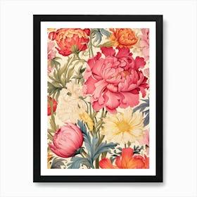 Floral Pattern 79 Art Print