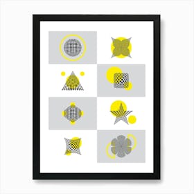 Dots for Shapes 1 Art Print