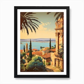 Tuscany, Italy 1 Travel Poster Vintage Art Print