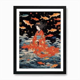 Ukiyo Beauty Japanese Style 16 Art Print