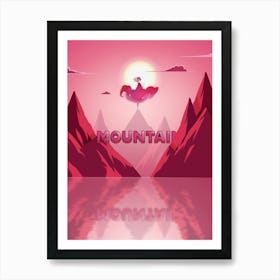 Mountain Art Art Print