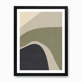 Abstract Waves - CV01 Art Print