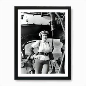 Sailor Girl 2 Art Print