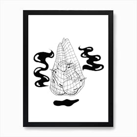 Bag Of Pears Art Print