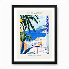 Matisse Window View Collection Summer Holidays Art Print