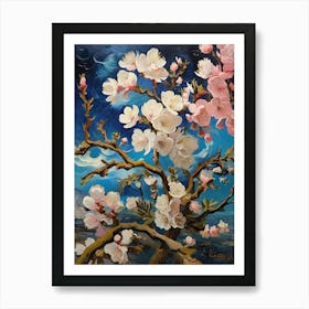 Blossoming Cherry Tree art print 1 Art Print