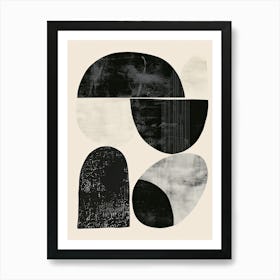 Sarnia Stone Park Bauhaus Minimalist Art Print