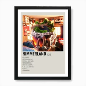 Nimmerland 2019 Poster 2 Art Print