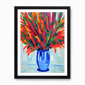 Do It With Colour Matisse Inspired Flower Art Print
