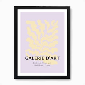 Lavender Galerie Abstract Art Print