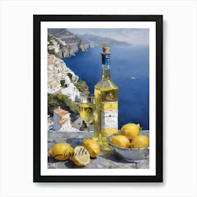 The Lemon Coast (1) Art Print