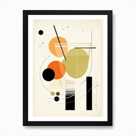 Mid Century Modern Moscow Mule Floral Infusion Cocktail 1 Art Print