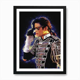 Spirit Of Michael Jackson The King Of Pop Art Print
