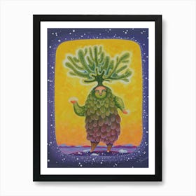 Dancing cactus Affiche