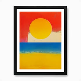 'Sunset' 16 Art Print