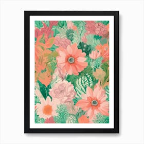 Floral Pattern Art Print