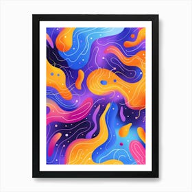 Abstract Background 13 Art Print