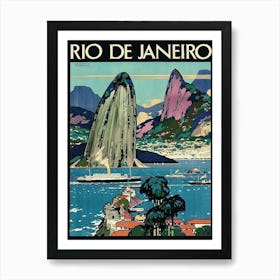 Rio De Janeiro, Brazil 1 Art Print