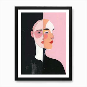 Portrait Of A Woman 341 Art Print