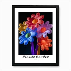 Bright Inflatable Flowers Poster Cineraria 2 Art Print