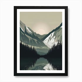 Mountain Landscape 2 Art Print