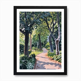 Hyde Park London Parks Garden 1 Painting Art Print