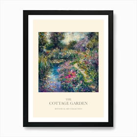 Cottage Dream Cottage Garden Poster 4 Art Print