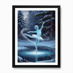 Ice Dancer Art Print