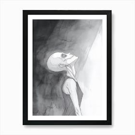 Skeleton 7 Art Print