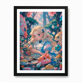 Alice In Wonderland Art Print