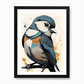 Twilight Bird Art Print