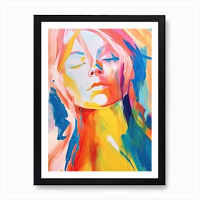 Watercolor Portrait Art Print