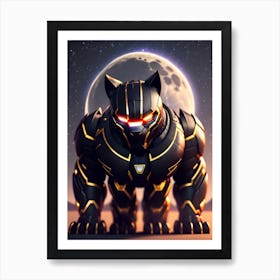 Black Panther 1 Art Print