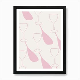 Liquid Therapy Pink Poster