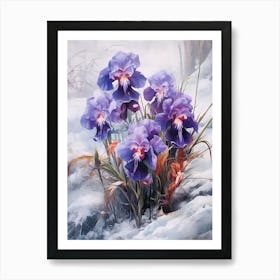 Beautiful Winter Flowers 47 Art Print