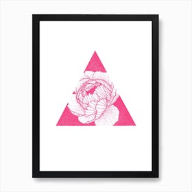 Pink Peony Art Print