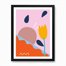 Tulip Sunrise Art Print