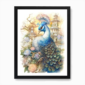 Peacock 1 Art Print