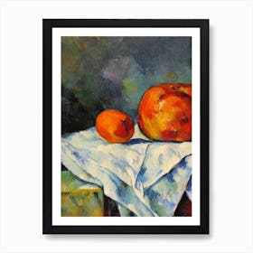 Sweet Potato Cezanne Style vegetable Art Print