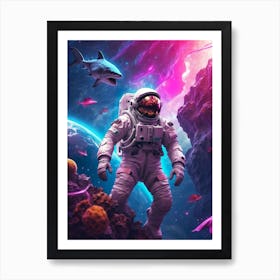 Space Is Sea Art Print