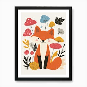 Fox In The Forest Poster